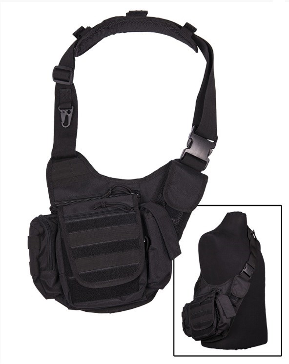Сумка SLING BAG Black Mil-Tec 13726502