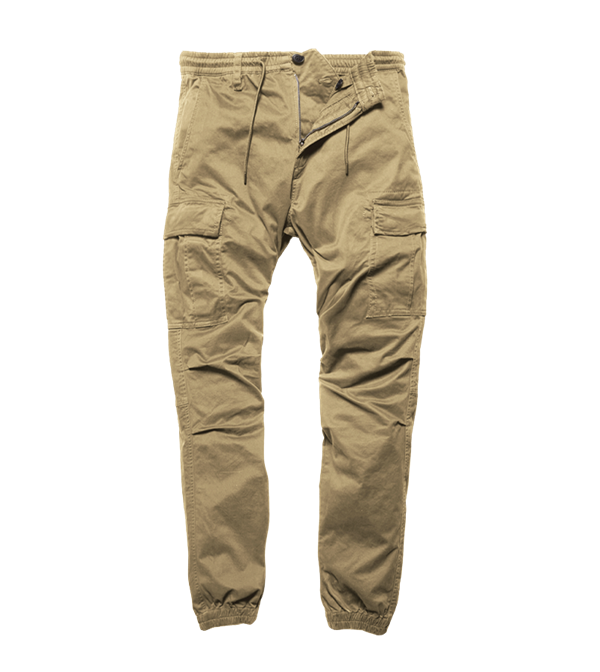 Брюки Vintage Industries Vince Jogger Dark Khaki