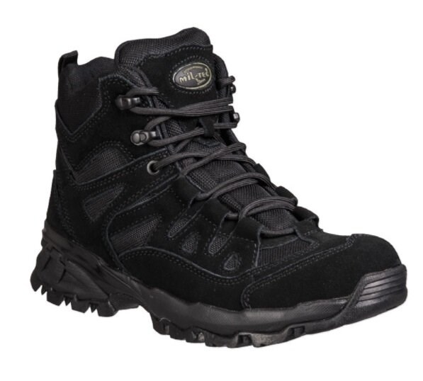 Ботинки SQUAD 5 INCH Black Mil-Tec – тактическая обувь для активных приключений
