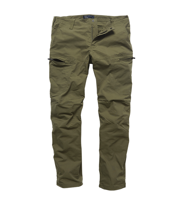 Брюки Vintage Industries Kenny technical Olive