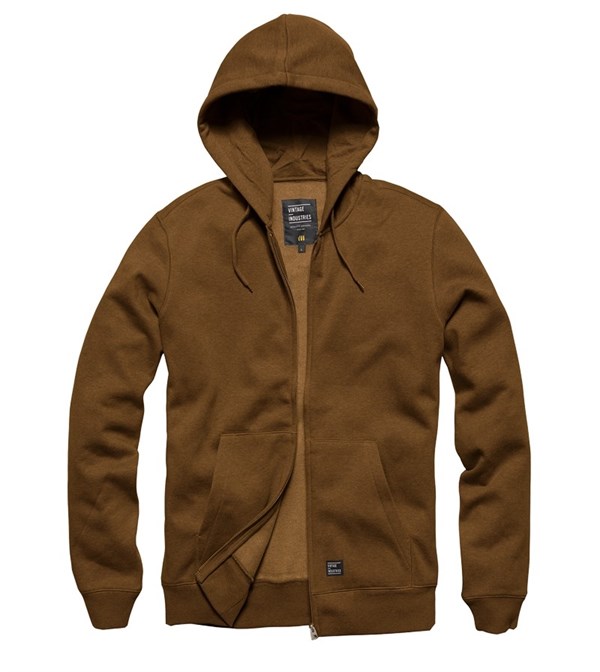 Худи на молнии Vintage Industries Redstone Duck