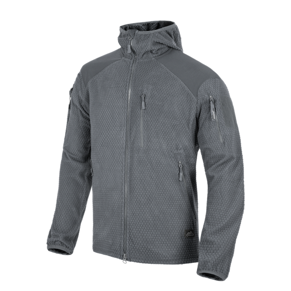 Флисовая кофта Helikon-Tex ALPHA HOODIE Shadow Grey