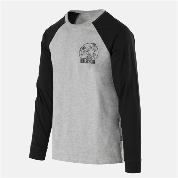 Лонгслив Old School Mid Grey Melange Helikon