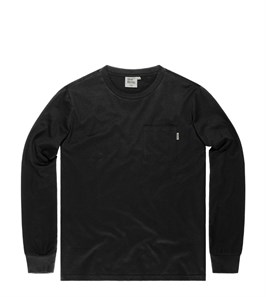 Лонгслив Grant pocket Black Vintage Industries