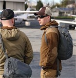 Флисовая кофта ALPHA HOODIE Coyote Helikon-Tex BL-ALH-FG-11