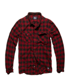 Рубашка Vintage Industries Harley Red Check