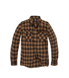 Рубашка Harley Yellow Check Vintage Industries