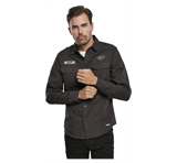 Рубашка Luis Vintageshirt Black Brandit 4023.2