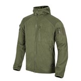 Флисовая кофта ALPHA HOODIE Olive Green Helikon-Tex BL-ALH-FG-02