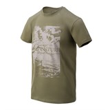 Футболка Adventure Is Out There Olive Green Helikon-Tex TS-AIO-CO-02