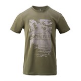 Футболка Adventure Is Out There Olive Green Helikon-Tex TS-AIO-CO-02