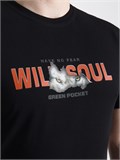 Футболка Wild Soul чёрная Green Pocket GP5