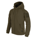 Худи на молнии URBAN TACTICAL HOODIE Lite Green Helikon BL-ULF-CB-82