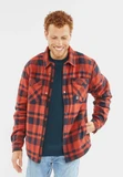 Куртка-рубашка DARVIN Orange check Vintage Industries 3543.38