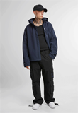 Куртка Softshell Hurricane Navy Brandit на модели спереди