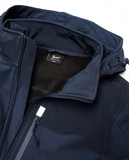 Куртка Softshell Hurricane в темно-синем цвете крупным планом