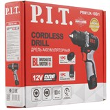 Бесщеточная аккумуляторная дрель-шуруповерт P.I.T. PBM12K-10B PBM12K-10B/2
